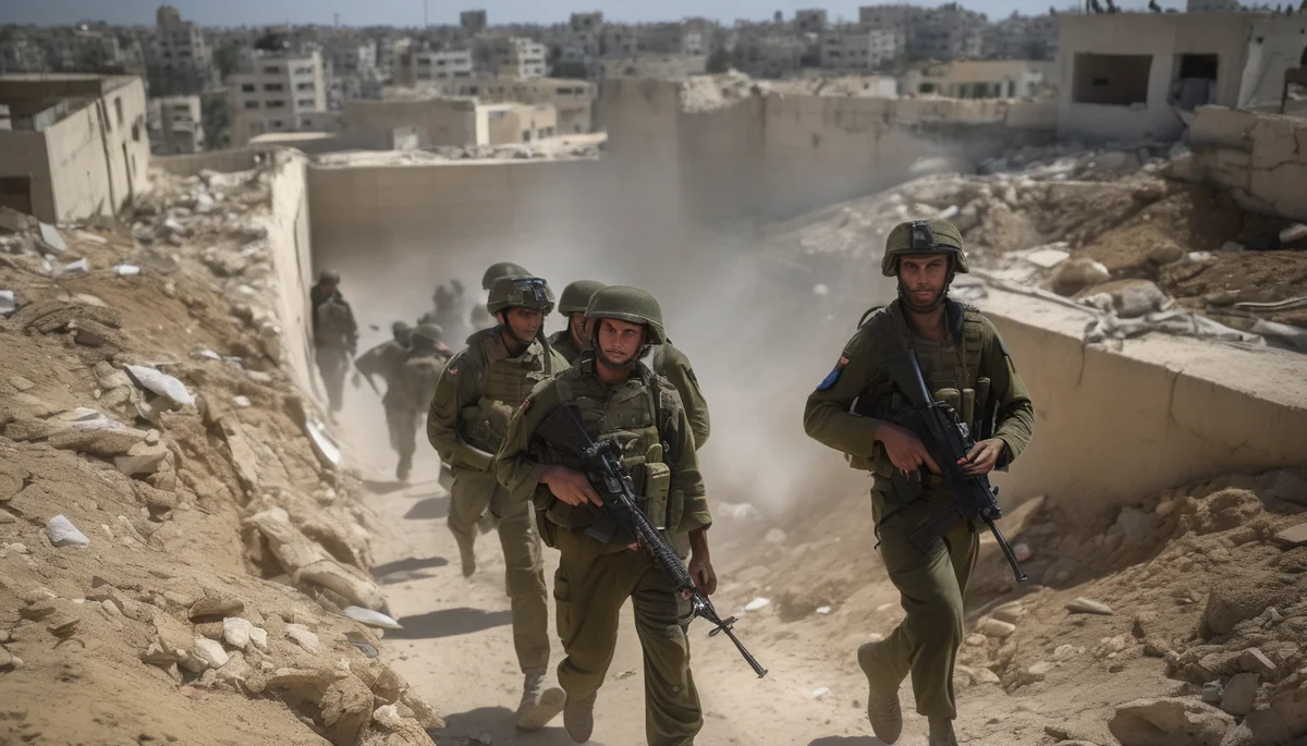 Gaza Ceasefire Fractures as Tunnel Attack Wounds Four IDF Soldiers